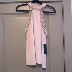 Pale pink Lulus halter